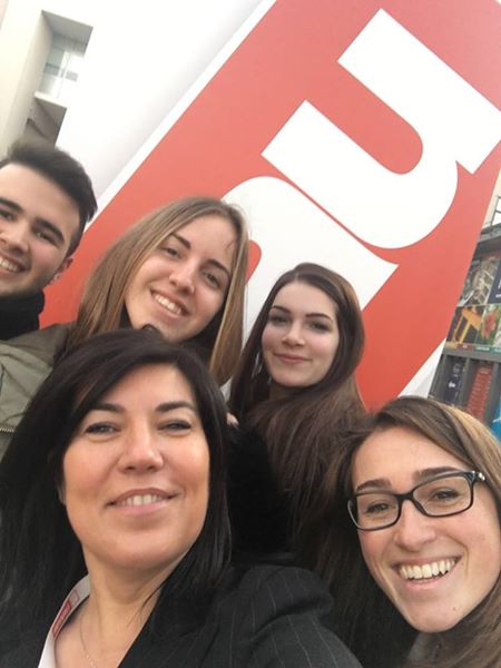 Secondo giorno allo ‪#‎SMAU‬ Padova con i nostri mitici stagisti! ‪#‎relazionicosmiche‬